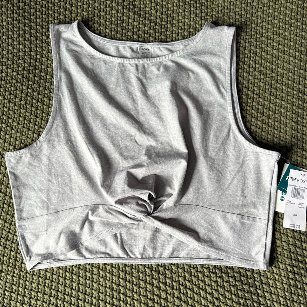 Roxy Gray Tank Top